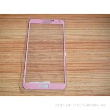 Outer LCD Screen Lens Top Touch Glass Replace for Samsung Note 3 N900 - Pink (Original) (WRSAG093)